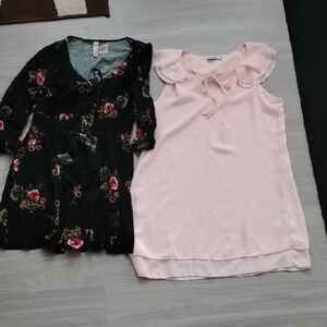 American Rag Black Floral Dress